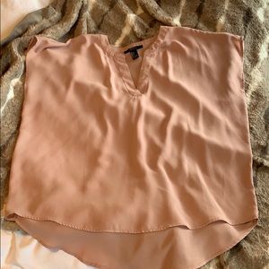 Blush pink blouse